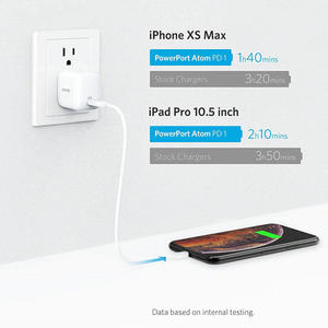 Anker — <span class=keywords><strong>chargeur</strong></span> de voyage <span class=keywords><strong>Original</strong></span> PowerPort Atom, 30W, rapide, pour <span class=keywords><strong>Macbook</strong></span> <span class=keywords><strong>Pro</strong></span>, technologie GaN - Product Image 6