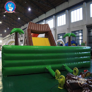 Dinosauro <span class=keywords><strong>Jurassic</strong></span> gigante parco gonfiabile buttafuori giungla gonfiabile divertimento parco giochi città parco divertimenti - Product Image 5