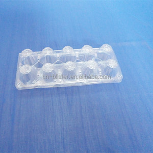 R-PET/PVC PVC <strong>Egg</strong> Tray 15 <strong>Cells</strong> Clamshell Box Plastic Packing for <strong>Eggs</strong> - Product Image 3