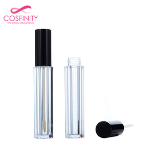 Muestra libre mate lipgloss tubo contenedor mini negro Liquid container Lipstick lip <span class=keywords><strong>gloss</strong></span> con aplicador - Product Image 3