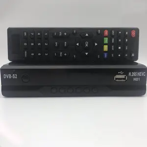 2019 New iptv box set top box android dvb s2 H.265 4k satellite receiver android tv box