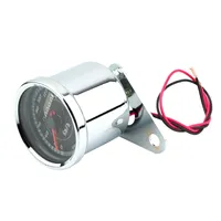 Spidometer LED Digital Motor Dua Warna, Odometer Lampu LED Universal