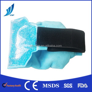 Compresa fría caliente con Banda Elástica con Velcro PVC un lado un Paño lateral - Product Image 3