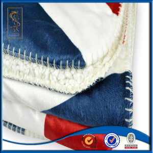 Doux ROYAUME-UNI drapeau moutons impression couverture <span class=keywords><strong>polaire</strong></span> réversible <span class=keywords><strong>polaire</strong></span> réversible <span class=keywords><strong>polaire</strong></span> - Product Image 5