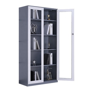 صالون تجميل خزانة كلمة السر أو قفل ستيريو باب زجاجي دولاب خزانة حفظ ملفات - Product Image 1