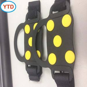 Deportes de invierno, pinza de hielo antideslizante, férula de tracción para escalada al aire libre, seguridad de esquí, equipo para raquetas de nieve resistente a la oxidación - Product Image 4