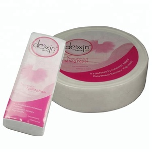 Dexin al por mayor 7*20 cm no tejido desechable de papel banda de cera depilatoria - Product Image 3