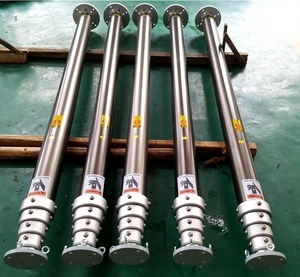 Mastro de alumínio telescópico de <span class=keywords><strong>6m</strong></span> 8m e 9 Meter 10m Polos para o impulsionador do sinal e a estação meteorológica