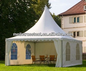 Tente de <span class=keywords><strong>chapiteau</strong></span> extérieure en aluminium 6x6m Guangzhou pagode Gazebo auvent petite tente de fête de mariage pour les événements - Product Image 3