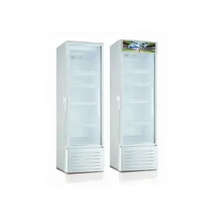 258L Commercial Vertical Showcase Refrigerator With Adjustable Shelves