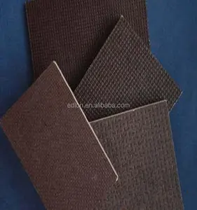 Schwarz nicht-slip Marine Plywood / Anti Slip Film Faced Plywood für bau