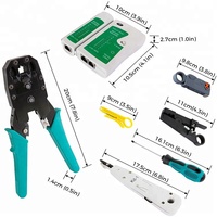 Kit d'outils de réparation de téléphones portables professionnel avec logo personnalisé, kit d'entretien réseau, tournevis de précision, sac organisateur, utilisation domestique