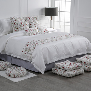 Cotton Sợi Hoa Thiết Kế Karachi Pakistan Tấm Ga Trải Giường - Product Image 5