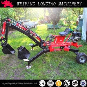 Beste Prijs 9hp Getrokken Mini <span class=keywords><strong>Backhoe</strong></span> Met Zelf Power Kleine Graafmachine - Product Image 6
