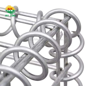 <span class=keywords><strong>Homgeek</strong></span> Jardinière à Gabion (pierres non incluses) en Acier Galvanisé avec Grande Capacité de Charge Argenté 90 x 50 x 100cm - Product Image 1