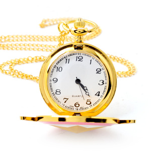 Top Mode Quartz Or Filles Vintage <span class=keywords><strong>Horloge</strong></span> Femmes Collier de Chaîne Pendentif Fob Montre de Poche - Product Image 2
