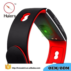 Hot bán người đàn ông của F10 Vòng đeo tay thông minh đồng hồ điều khiển từ xa chức năng OLED Khả năng tương thích IOS Android Màn hình huyết áp tim - Product Image 3