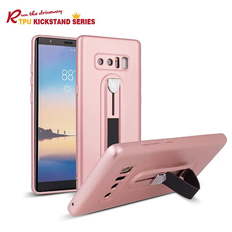 Kickstand TPU smartphone case for Samsung note 8