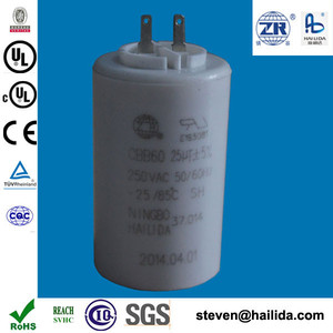 25uf 440vac cbb60 350vac motor run capacitor for water pump - Product Image 1