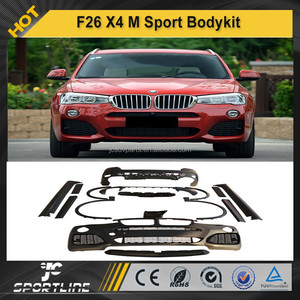 Kit de carrosserie de Style Sport F26 X4 M, kit de carrosserie de Style automatique pour BMW 2014UP - Product Image 2
