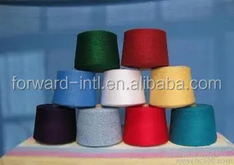 recycle cotton yarn blended yarn manufacture in china market