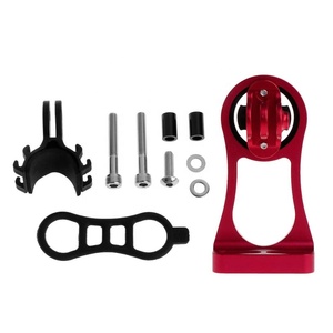 Hợp kim Nhôm Xe Đạp máy tính núi chủ với kỹ thuật số Đồng hồ bấm giờ đo đường Garmin bryton tay lái núi Bracket cho xe đạp - Product Image 1