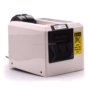 Pantalla Digital ED-100 automático dispensador de cinta 7-50mm de ancho, <span class=keywords><strong>2</strong></span> rollos de corte de cinta de embalaje de la máquina de corte