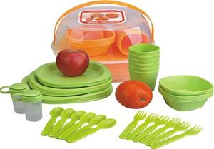 Hot Selling 48 Pieces of <strong>Plastic</strong> Tableware and <strong>Picnic</strong> <strong>Set</strong> - Product Image 3