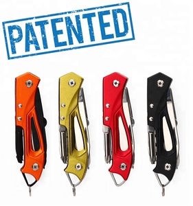 Coltello da campeggio con Logo personalizzato all'ingrosso con Multi-colore inciso al Laser Swiss coltello da tasca in acciaio inox lama OEM supporto - Product Image 5