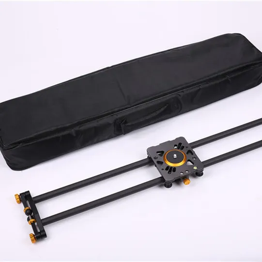 Baik Kualitas Kamera Slider 80 Cm Sederhana Classica Serat Karbon Kamera Slider Dolly Profesional DSLR Slider