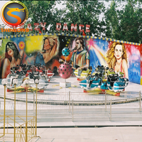 Fournisseur chinois de manèges à sensations fortes pour parcs d'attractions avec Break Dance / Crazy Dance à vendre