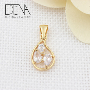 DTINA 보석 공급 도매 저렴한 패션 펜던트 크리스탈 여성 보석 - Product Image 3