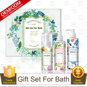 Soins de la peau Fournisseurs Cadeau Ensemble Pour Le Bain <span class=keywords><strong>Spa</strong></span> Qui Comprend Un Gel Douche, Lotion Pour Le Corps et Le Corps Splash Populaire Dans <span class=keywords><strong>Amazon</strong></span> marché - Product Image 1