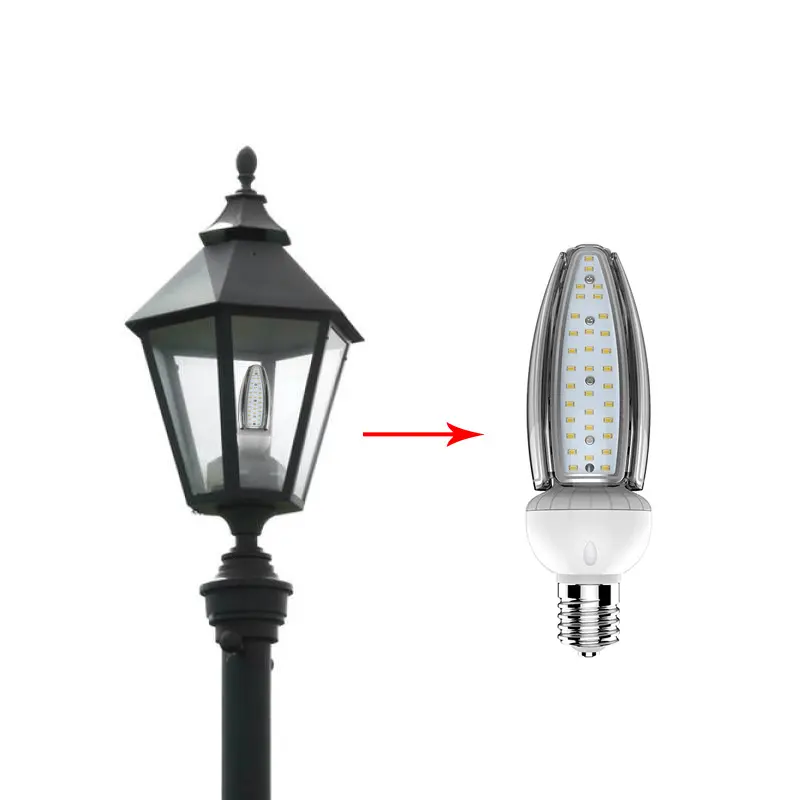 GKS23 30w IP65 led corn light 5000k 100-125W HPS/MHL vervanging samsung corn led lamp led parkeerplaats licht in outdoor