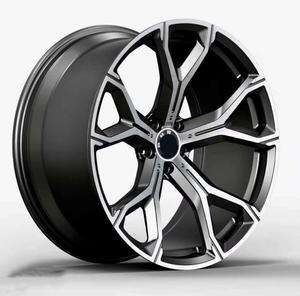 X5/X5 M G05 F15 Gun Metall Bearbeitete Gesicht 20 zoll und 21inch Geschmiedet Aluminium Legierung Rad Felgen