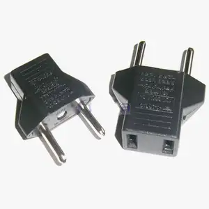 US TO EU Plug Adapter Travel Power Charger Plug Adapter