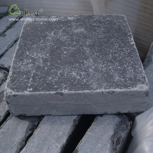Paver Batu Kapur Hitam Biru Abu-abu Tua Bongkahan Untuk Teras dan Jalan Mobil - Product Image 4