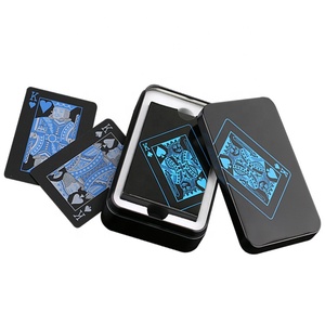 Prezzo a buon mercato Impermeabile Colorato Entrambi I Lati Personalizzato Pvc Carte da gioco - Product Image 1