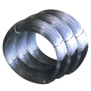 Spulen verpackung Elektrisch verzinkter Stahldraht 1,8mm 2,0mm 2,5mm für Nägel Herstellung von Reifens tahl drahts chrott