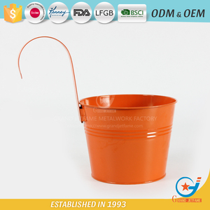 Articles ménagers galvanisé fer suspendu plantes pots <span class=keywords><strong>à</strong></span> <span class=keywords><strong>accrocher</strong></span> sur <span class=keywords><strong>mur</strong></span> de clôture herbe planteur - Product Image 1