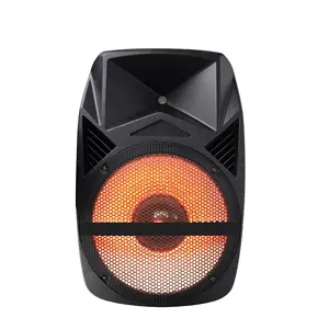 LED Speaker Active Plastic CAL15AFQ-LED4 15 Inch Pro Audio 150W Powered Speaker Do Sound System