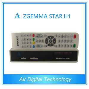новая модель zgemma звезды h1 две-тюнер dvbs2+dvb- ° с enigma2 приемник спутникового телевидения охватывать все frenquency - Product Image 2