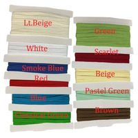 Cotone piatto Draw Cord 3/8 ''Larghezza Della Treccia Della Corda 3 Metri/Scheda