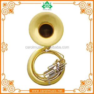 SP005 latón chino instrumento 4 clave tuba