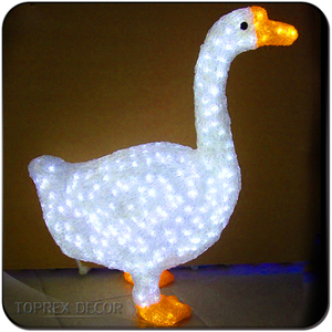 Đèn Led Trang Trí Hình Vịt Toprex, Đèn Led Trang Trí Ngoài Trời Giáng Sinh Bằng Acrylic - Product Image 6