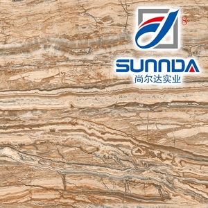 <span class=keywords><strong>Selva</strong></span> <span class=keywords><strong>tropical</strong></span> marrón losa de mármol, mármol mira porcelánico pulido azulejo, azulejo pulido de la porcelana parecerse mármol - Product Image 3