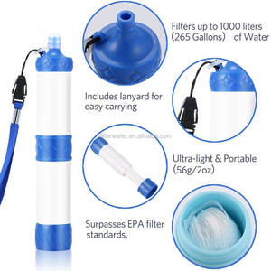 Guangzhou 7 yıl fabrika kaynağı 1000L kişisel Mini arıtma saman Survival dişli yürüyüş, kamp - Product Image 1