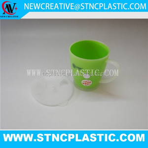 gelas ukur plastik personalizzati doppio strato tazza di acqua di plastica - Product Image 6