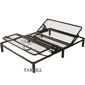 Folding Metal Adjustable Electric Bed for Home Home Furniture Bedroom Furniture Soft Bed Bedroom Funiture Steel Frame Iron