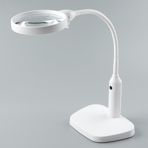 Desmontable 2X/5X iluminado lupa arqueología prospección de escritorio, mesa de lámpara de lupa - Product Image 1